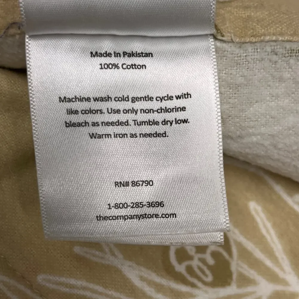 The Company Store Flannel Standard Pillow Shams Set of 2